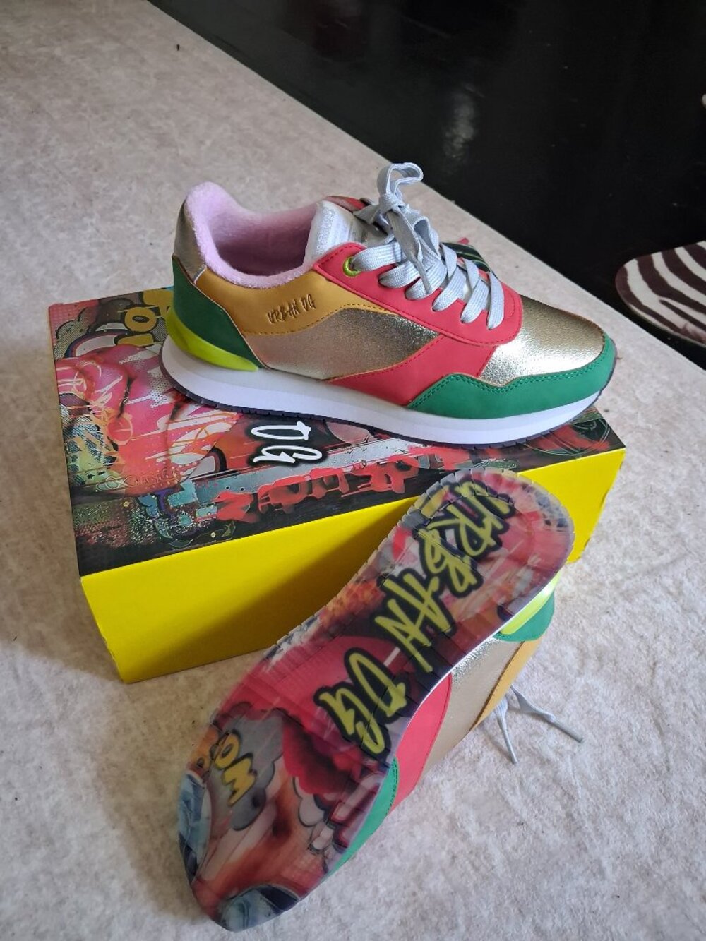 Color Block Fashion Sneakers